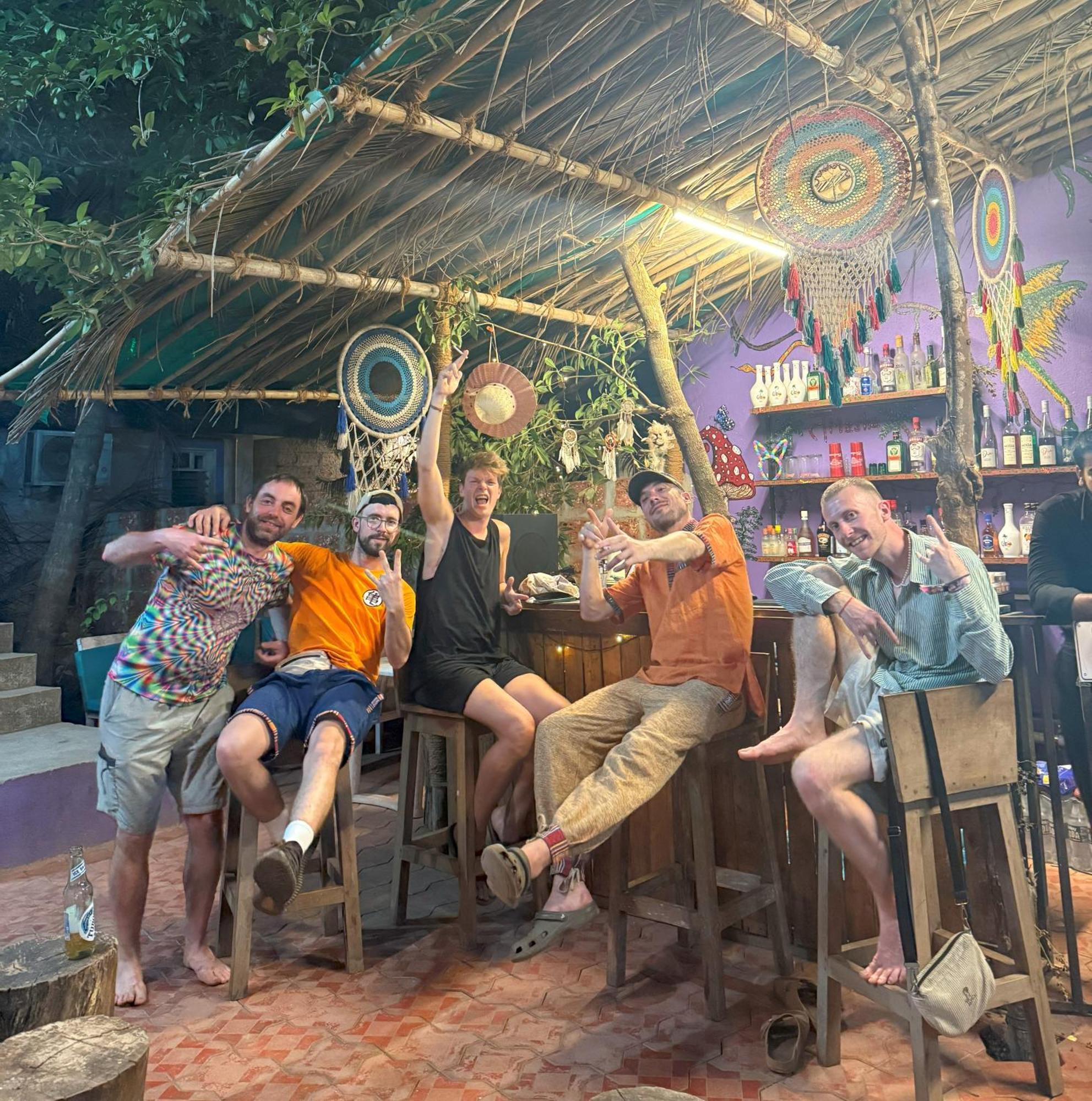 Ostello Tamasha Goa Vagator Esterno foto