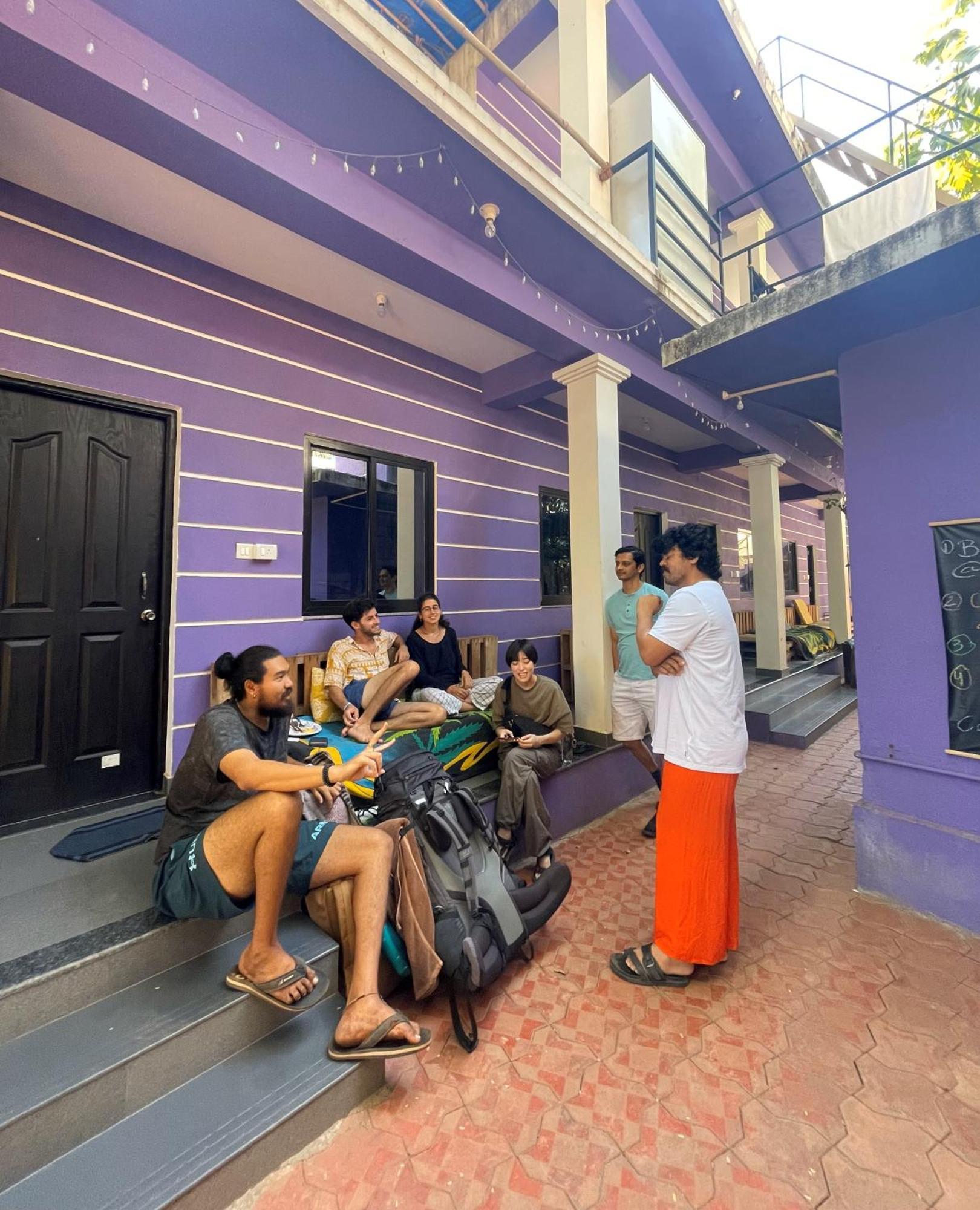 Ostello Tamasha Goa Vagator Esterno foto